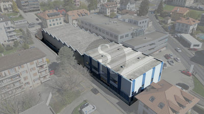 Gare 4 - Espace industriel d'environ 2'000 m2 à Peseux (NE)